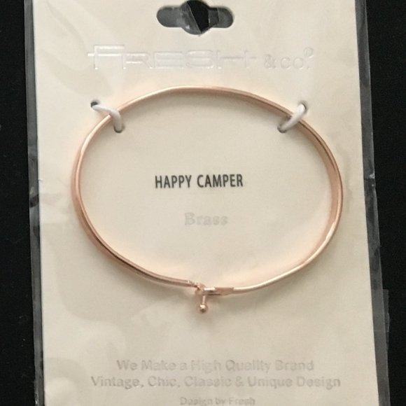 NWT “Happy Camper" Bracelet - Picture 1 of 2